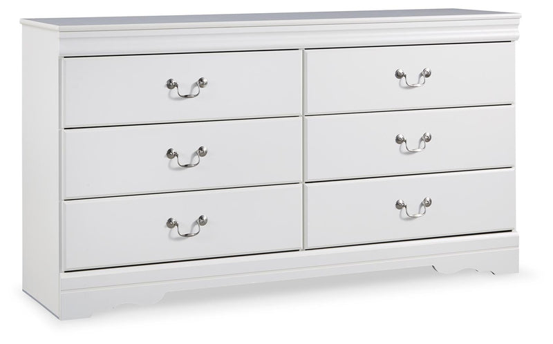 Anarasia Queen Sleigh Bed and Dresser