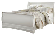 Anarasia Queen Sleigh Bed, Dresser, Mirror and 2 Nightstands