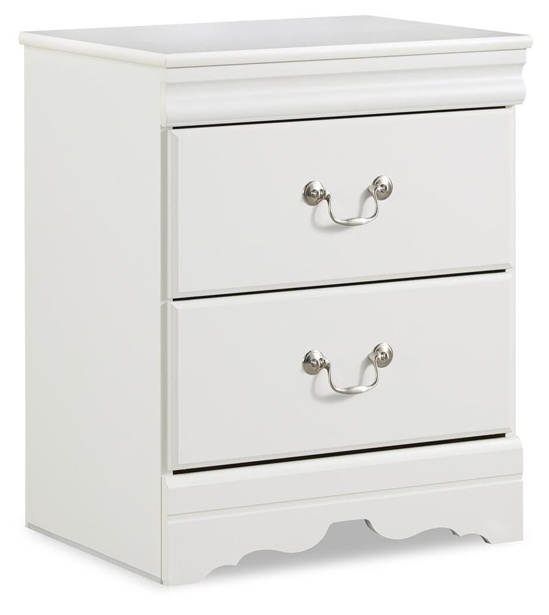 Anarasia Twin Sleigh Bed, Chest and Nightstand