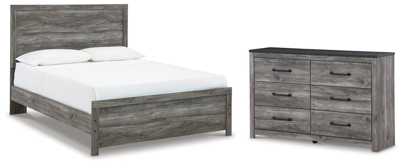 Bronyan Queen Panel Bed and Dresser