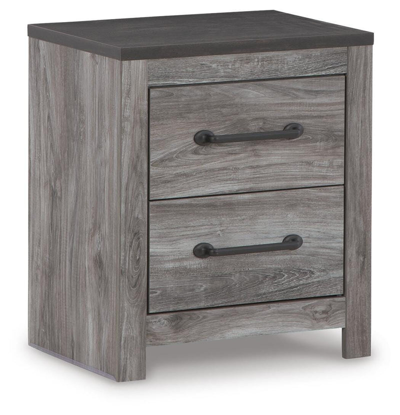 Bronyan King Panel Bed, Dresser, Mirror and Nightstand