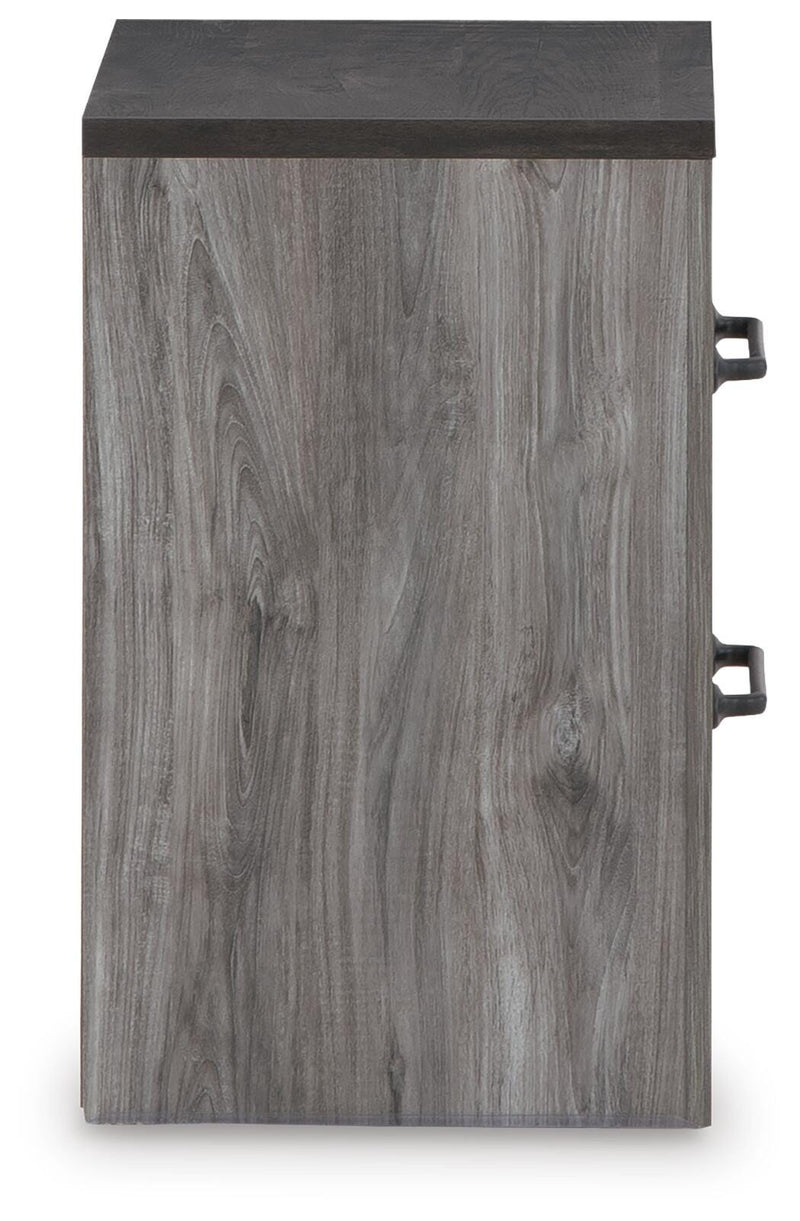 Bronyan King Panel Bed, Dresser, Mirror and Nightstand