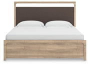 Kinlanni King Upholstered Panel Bed