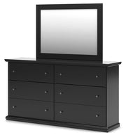 Maribel Queen Panel Bed, Dresser, Mirror, Chest and 2 Nightstands
