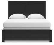 Maribel Queen Panel Bed with Dresser, Mirror and Nightstand