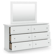 Bostwick Shoals Queen Panel Bed with Mirrored Dresser, Chest and 2 Nightstands