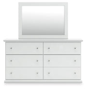 Bostwick Shoals Full Panel Bed, Dresser, Mirror and Nightstand