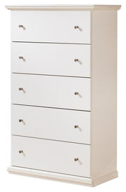 Bostwick Shoals Queen Panel Bed with Mirrored Dresser, Chest and 2 Nightstands