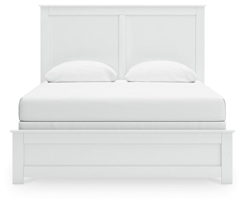 Bostwick Shoals Queen Panel Bed, Dresser, Mirror and 2 Nightstands