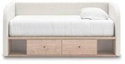 Arloster Full Upholstered Day Bed with Storage