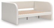 Arloster Full Upholstered Day Bed, Dresser and Mirror