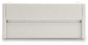 Arloster Full Upholstered Day Bed, Dresser and Mirror
