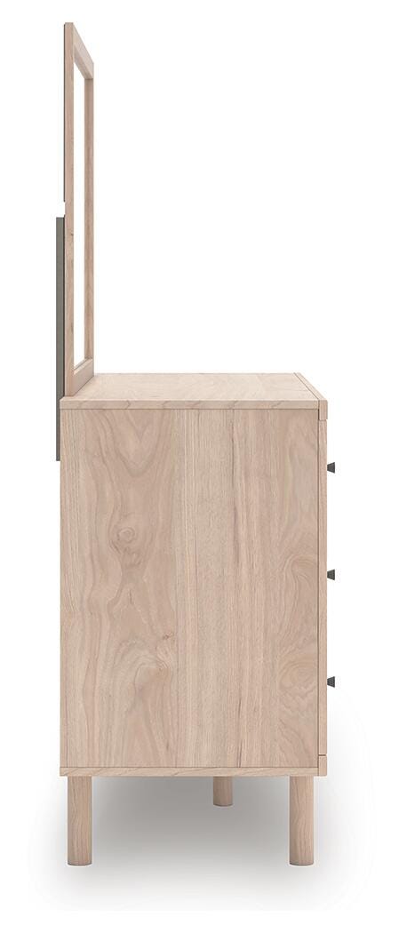Arloster Full Panel Storage Bed, Dresser, Mirror and Nightstand