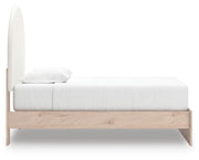 Arloster Twin Upholstered Panel Bed