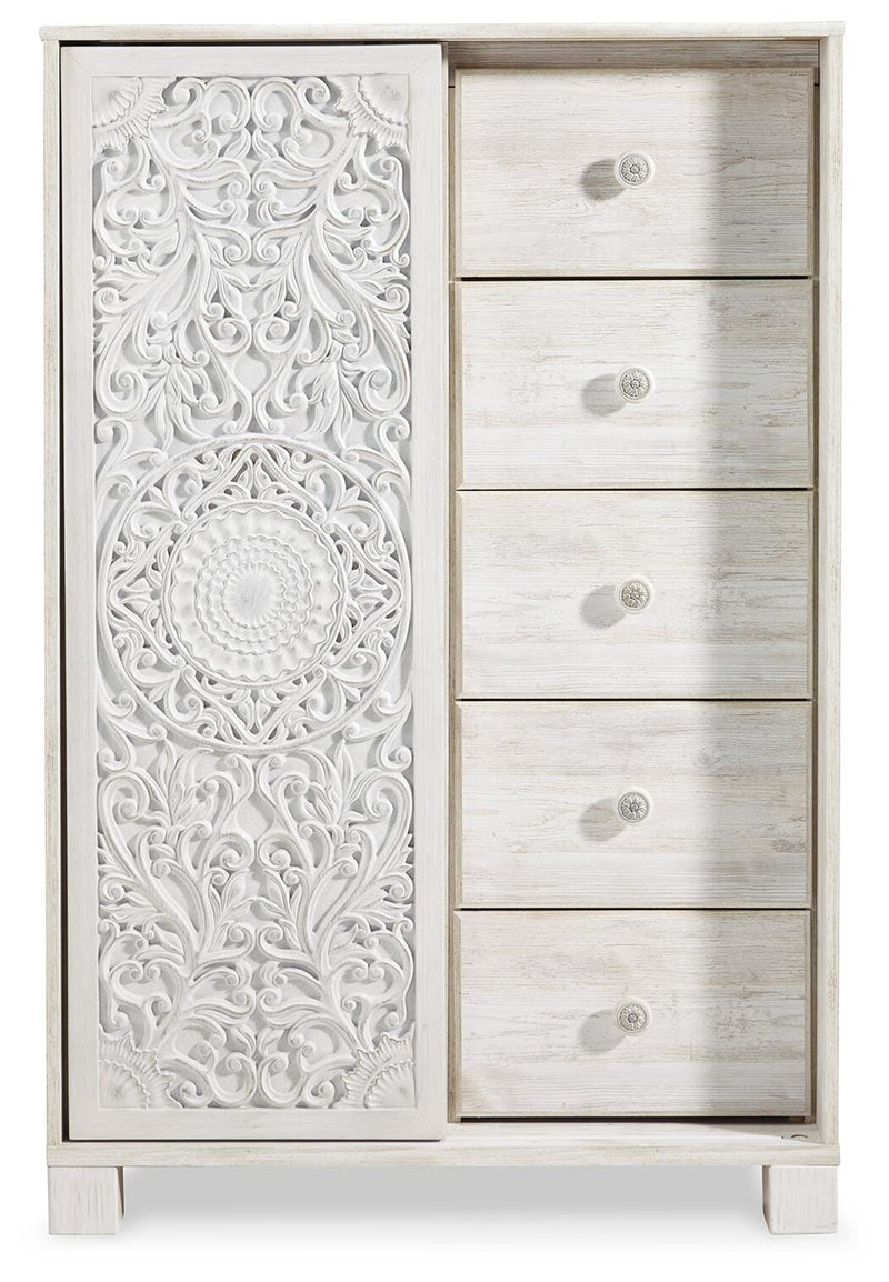 Paxberry Queen Panel Bed, Dresser and Chest