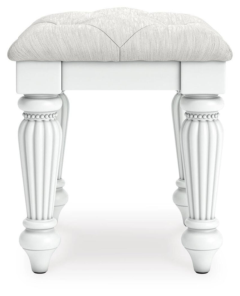 Kozlani Vanity, Mirror and Stool