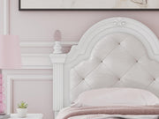 Kozlani Twin Upholstered Panel Headboard
