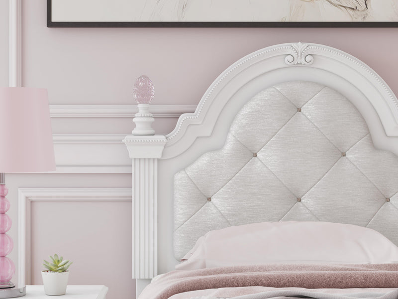 Kozlani Twin Upholstered Panel Headboard