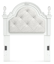 Kozlani Twin Upholstered Panel Headboard