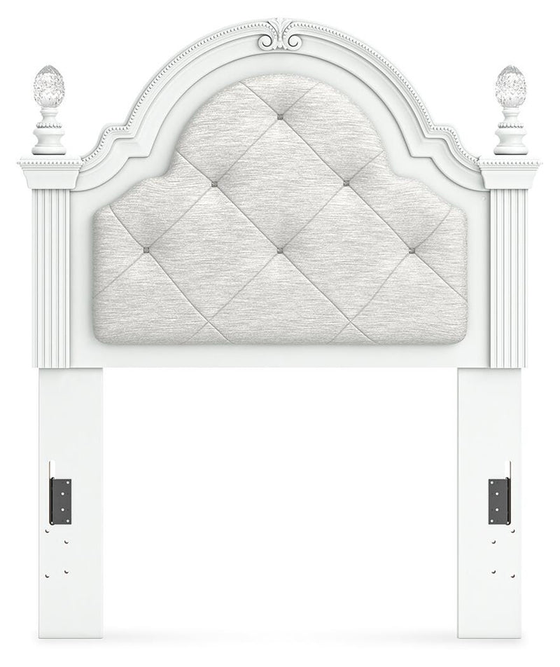 Kozlani Twin Upholstered Panel Headboard