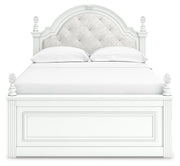 Kozlani Full Upholstered Panel Bed with Storage