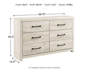 Cambeck King Panel Bed, Dresser and 2 Nightstands