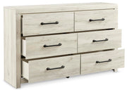 Cambeck King Panel Storage Bed, Dresser and Nightstand
