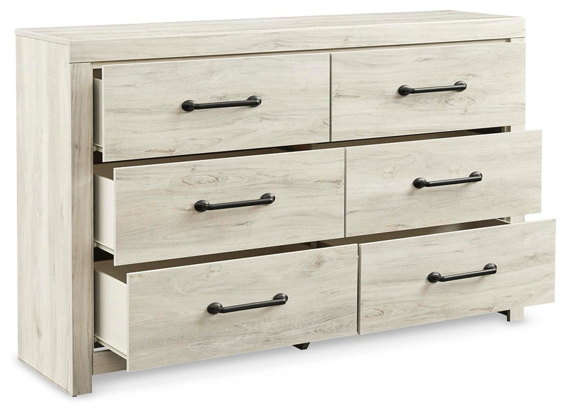 Cambeck Queen Panel Storage Bed, Dresser and Nightstand