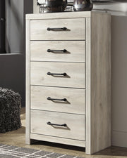 Cambeck Twin Panel Bed, Dresser, Mirror, Chest, and Nightstand