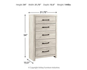Cambeck Queen Storage Bed, Chest and 2 Nightstands