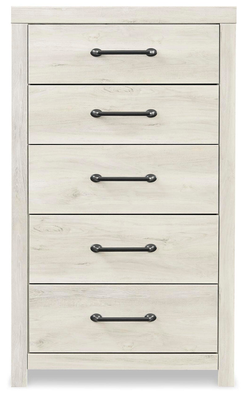 Cambeck Queen Storage Bed, Chest and 2 Nightstands