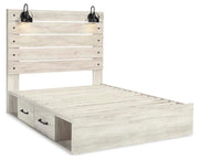 Cambeck Queen Panel Storage Bed, Dresser, Mirror, Chest and Nightstand