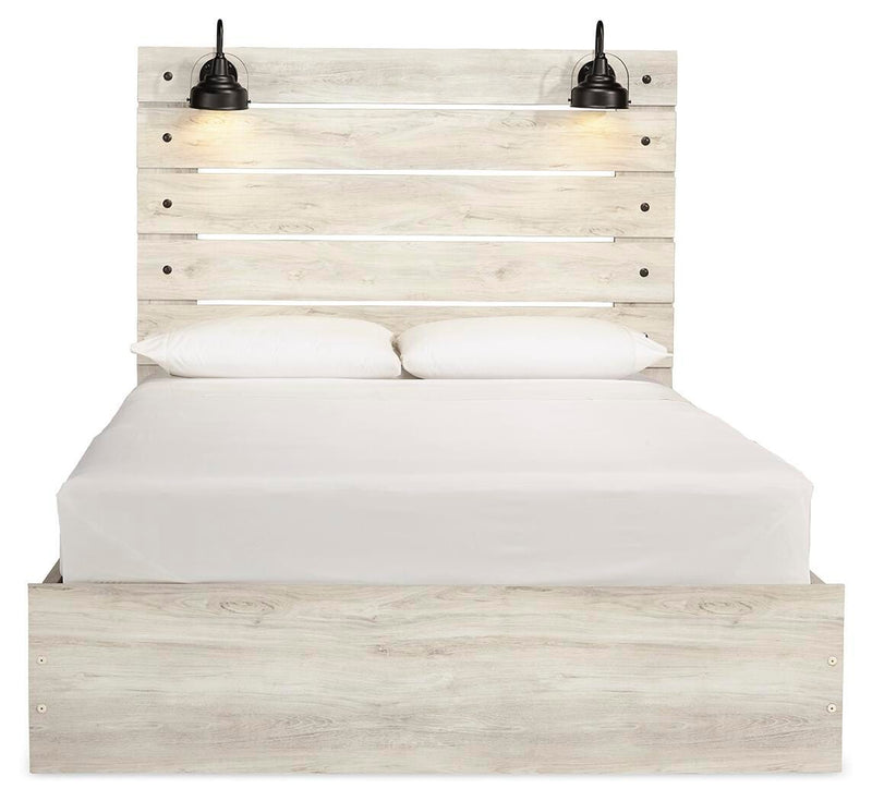 Cambeck Queen Panel Bed with Storage and Dresser