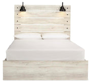 Cambeck Queen Panel Bed with Storage, Chest and Nightstand
