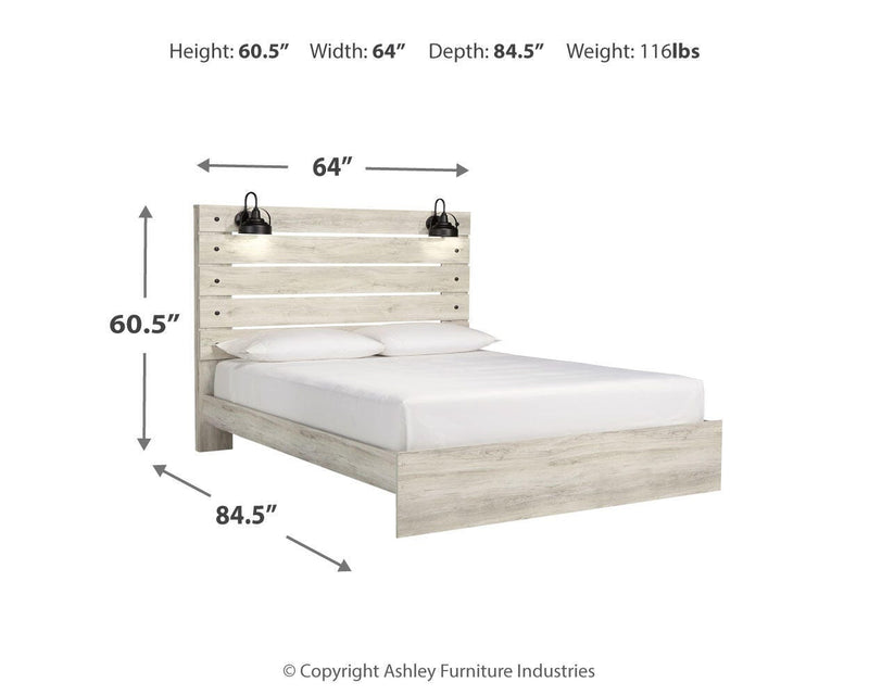 Cambeck Queen Panel Storage Bed, Dresser, Chest and 2 Nightstands