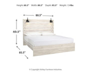 Cambeck King Panel Bed, Dresser, Mirror and Nightstand