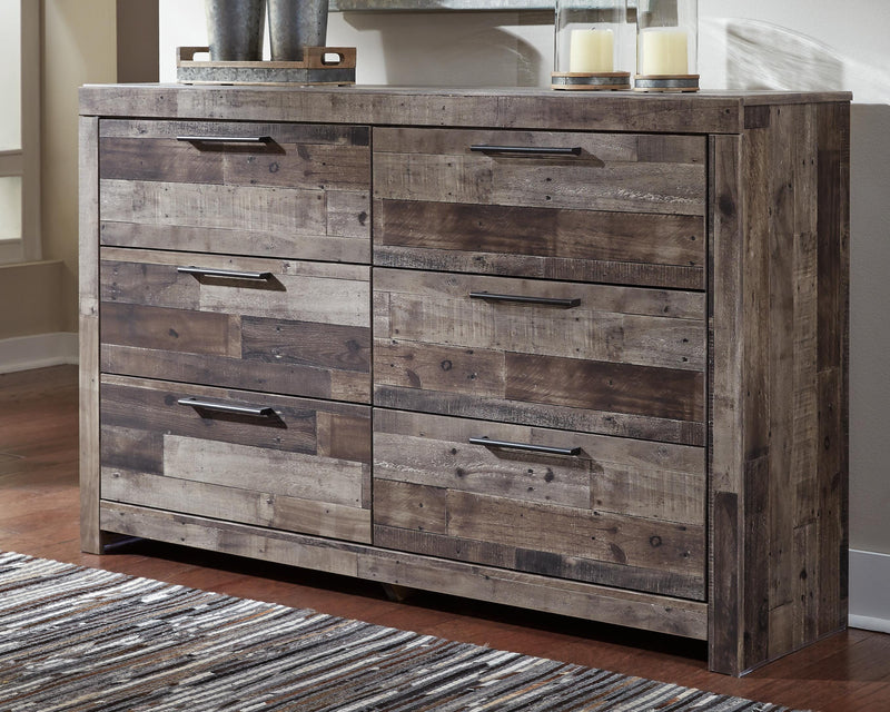 Derekson Full Panel Headboard, Dresser and Nightstand