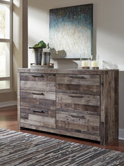Derekson Full Storage Bed, Dresser and Nightstand