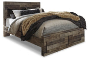 Derekson Queen Panel Storage Bed, Dresser, Chest and Nightstand