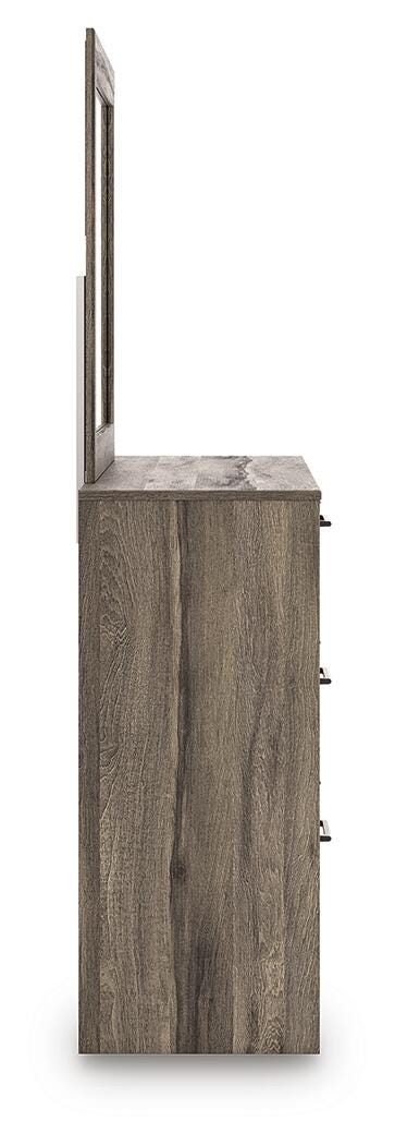 Elbrim Full Panel Bed, Dresser and Mirror