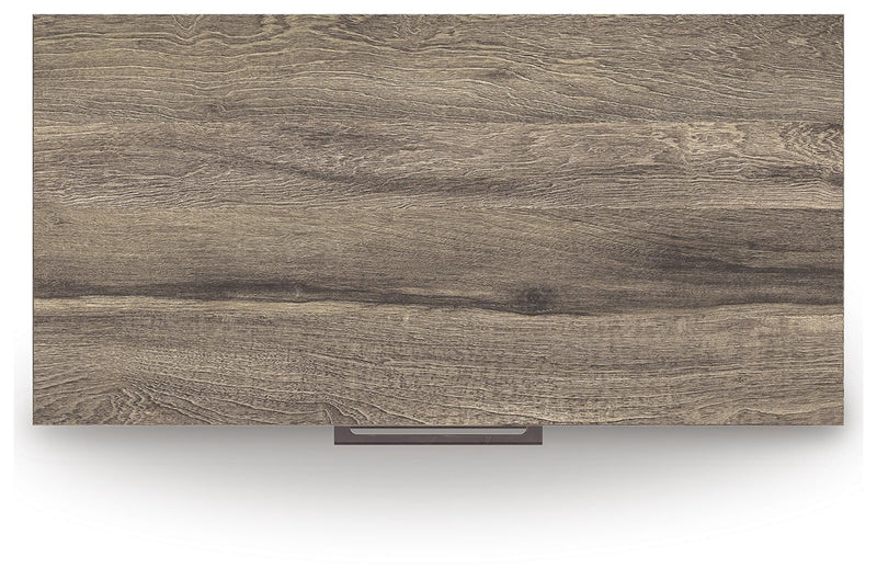 Elbrim King Panel Storage Bed, Chest and Nightstand