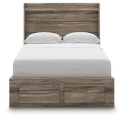 Elbrim Full Panel Storage Bed, Dresser and Mirror