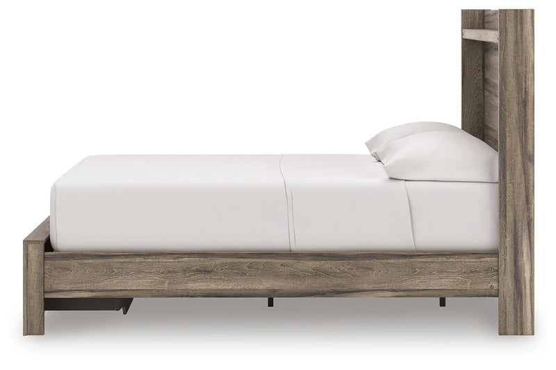 Elbrim Full Panel Storage Bed