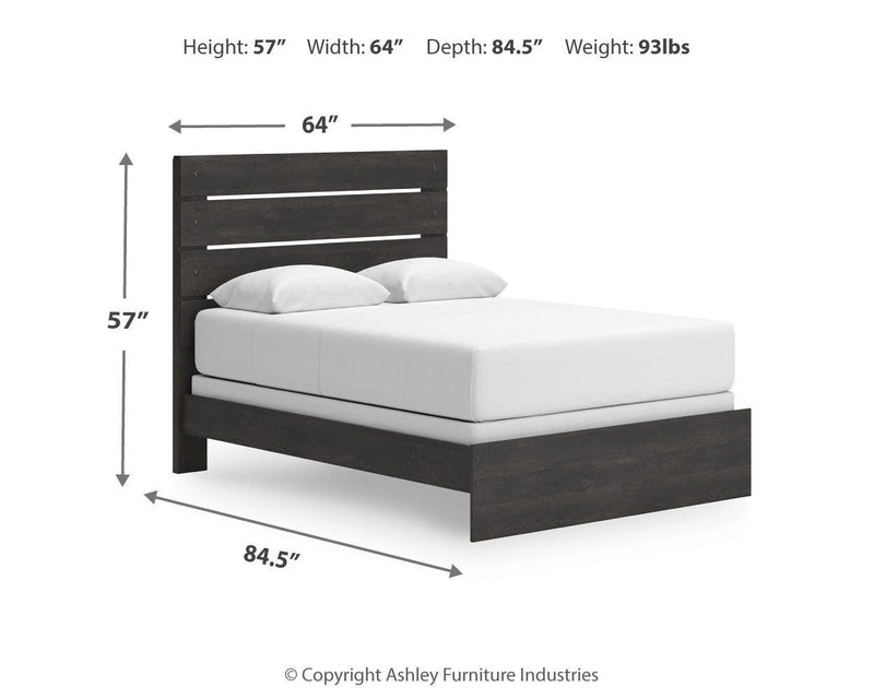Hollivern Queen Panel Bed