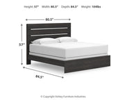 Hollivern King Panel Bed