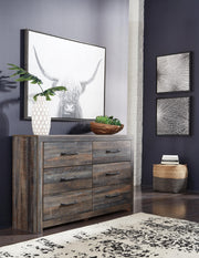 Drystan Full Storage Bed, Dresser and 2 Nightstands