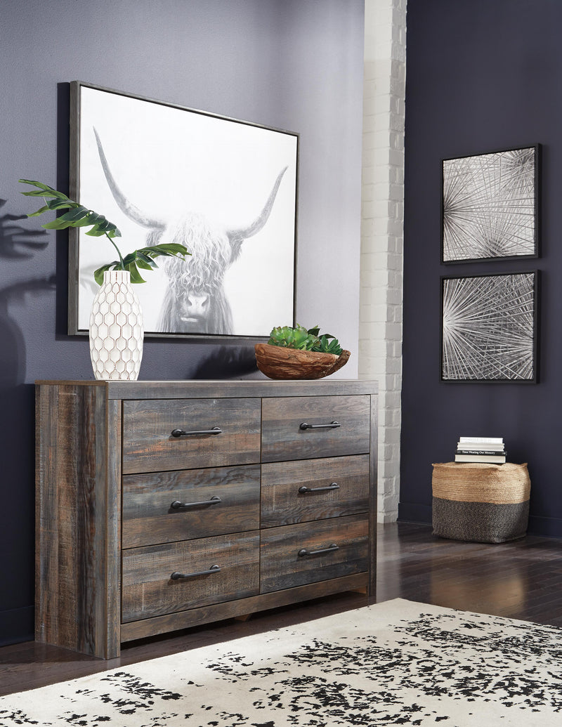 Drystan Full Storage Bed, Dresser and 2 Nightstands