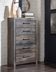 Drystan King Panel Bed and Chest