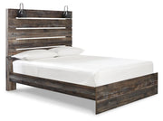 Drystan Queen Panel Bed, Dresser and Mirror