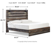 Drystan King Panel Bed, Dresser and Mirror